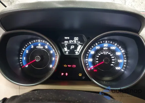 2012 Hyundai Elantra Gls z USA, uszkodzony, nr VIN 5NPDH4AE5CH074551